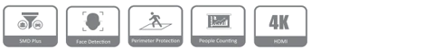 32 Channel 1U 2HDDs Network Video Recorder