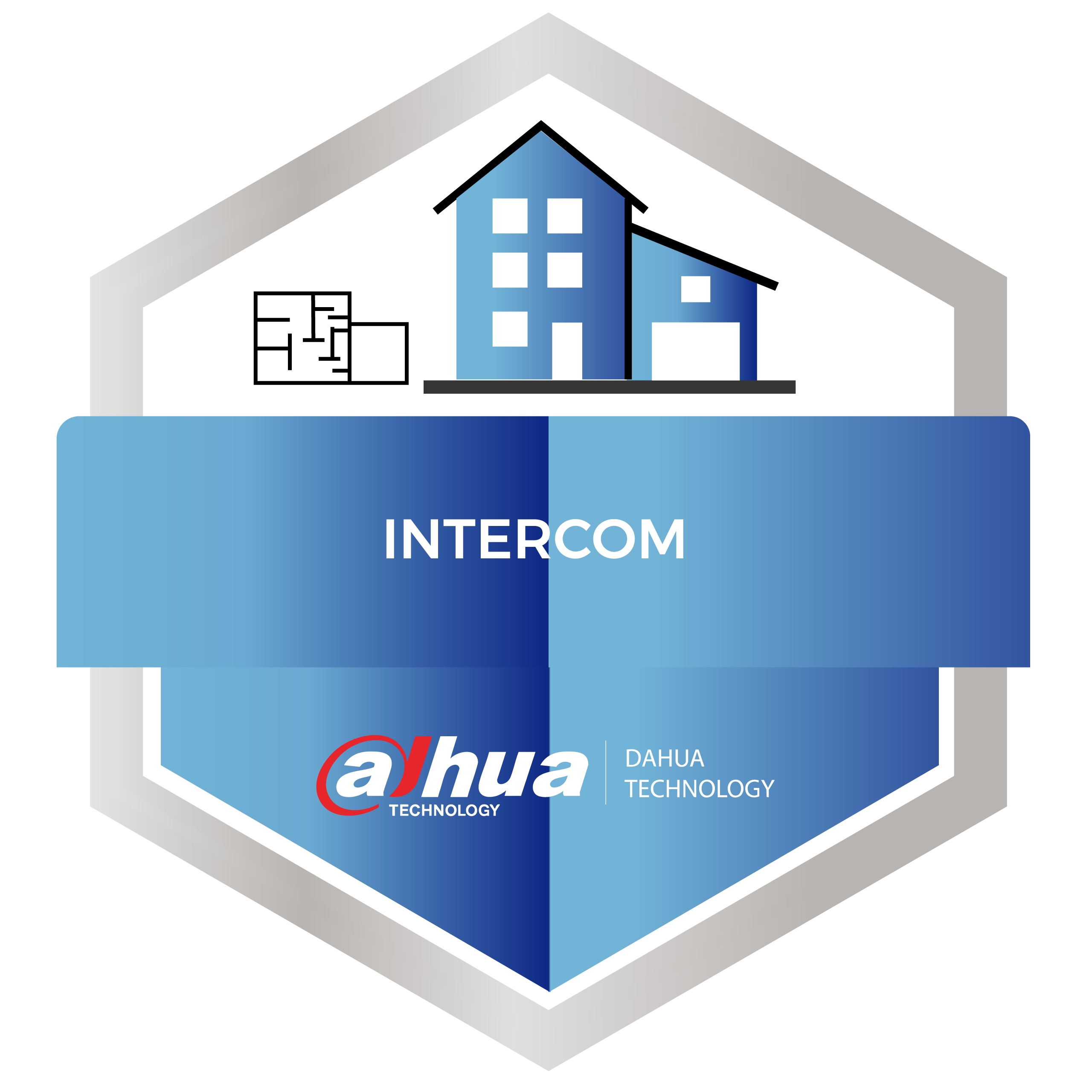 Badge CCTV Dahua INTERCOM en Sistek Badge CCTV Dahua IPVSS en Sistek