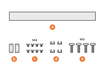 Ubiquiti UniFi Rack Mount OCD Panel (UACC-Rack-Panel-Blank-1U)