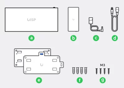 Ubiquiti UISP-S Switch Gibabit PoE