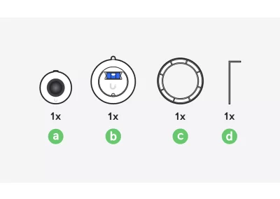 Ubiquiti UniFi AI Theta Pro Wide-Angle (UVC-AI-Theta-ProLens110)