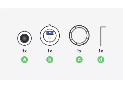 Ubiquiti UniFi AI Theta Pro 360 Lens (UVC-AI-Theta-ProLens360)