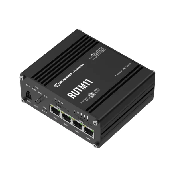 Teltonika Router 4G LTE Industrial RUTM11 - Imagen 2