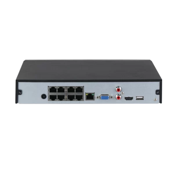 8CH Compact 1U 8PoE 1HDD Lite Network Video Recorder