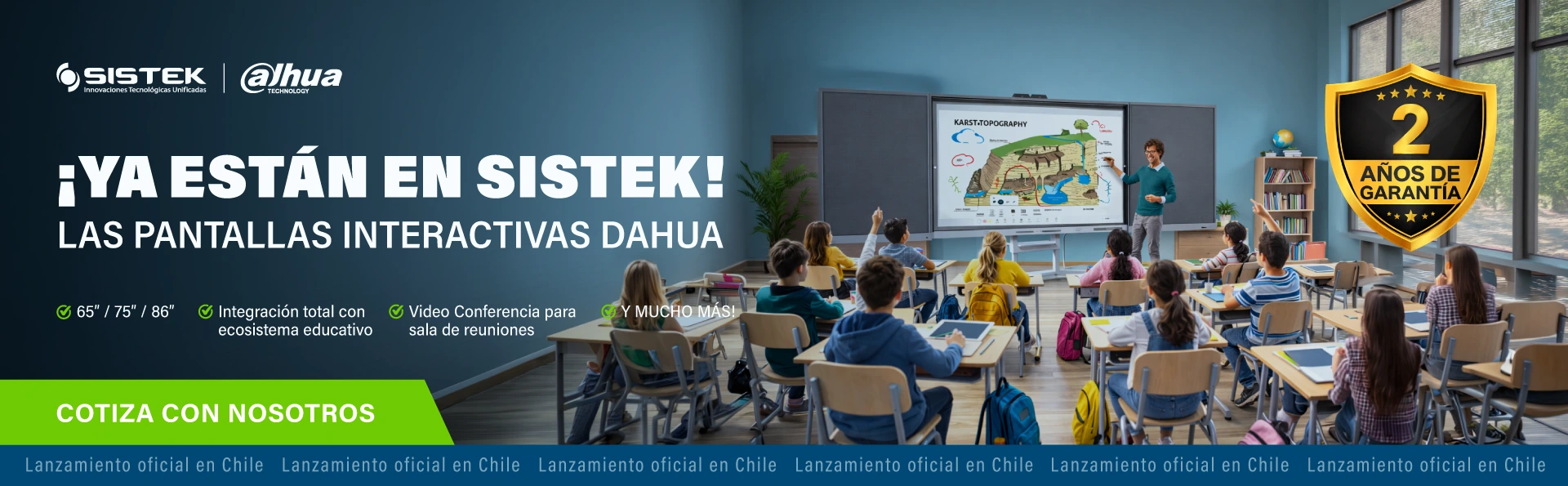 cotiza las nuevas pantallas interactivas dahua | exclusivas en sistek cotiza las nuevas pantallas interactivas dahua | exclusivas en sistek