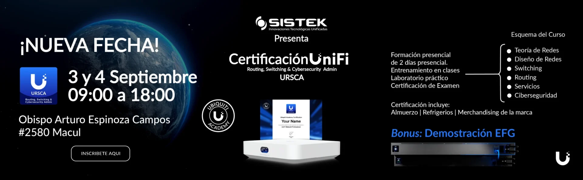 Certificación URSCA Certificación URSCA