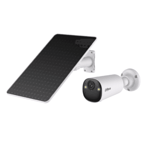 Kit Cámara Bullet IP Solar Dahua 8MP 4K Wi-Fi 6